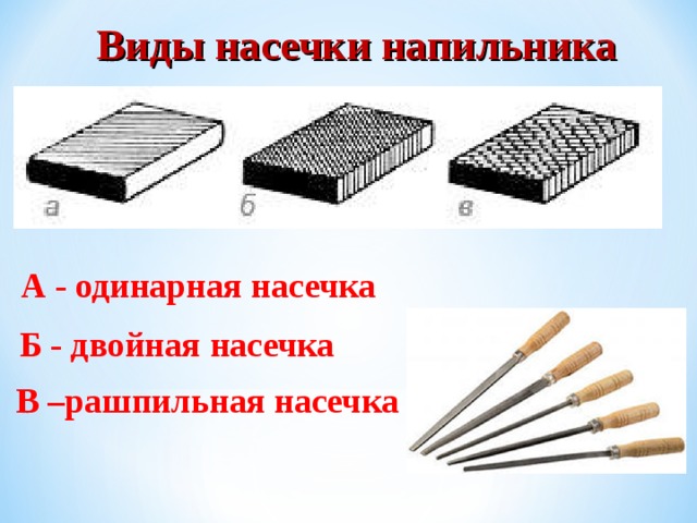 Презентация "Слесарная обработка. Опиливание металла"
