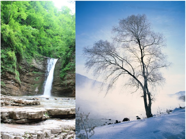 Чаще пейзажисты снимают при горизонтальном положении фотокамеры – ведь именно в таком положении мы можем создать снимки с широко и далеко простирающимися пейзажами. Однако горизонтальный пейзажный снимок не всегда является обязательным условием получения интересного кадра. Например, если объектом съемки становится одиноко стоящее дерево, скала или другой высокий объект - стóит прибегнуть к вертикальному кадрированию. 