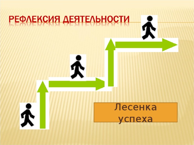 Рефлексия лесенка успеха картинка