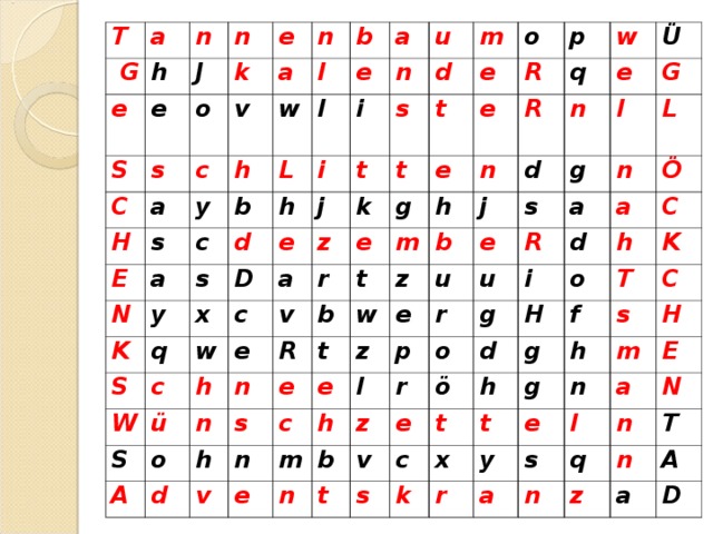 T  G a e h n e n S J o C k s e H a v n a c l s b E w y h e a I N b a L c y i n h K s u i d s e d t D m j x q S z k c o e W a t c w t p e r v e S R ü h e g e R o b t A q n w R m h n n d w n s t h e z Ü j e d b I c e s G g z v e e u n h e L u a r m R l n p d n g b z i Ö a o r o t H v e h ö C d s f h g t c T K k x C g s t h n H r e y m s a l a E q n n N z T n A a D 