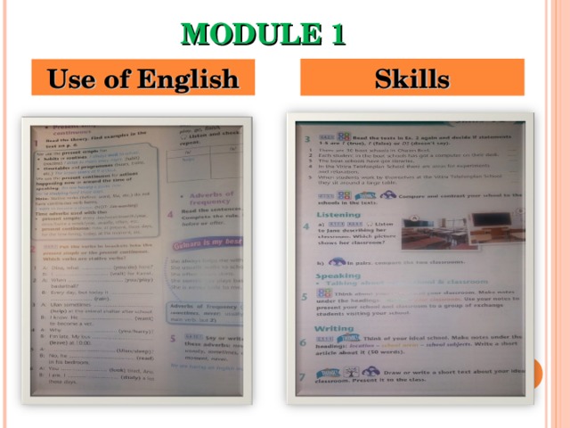 MODULE 1 Use of English Skills 