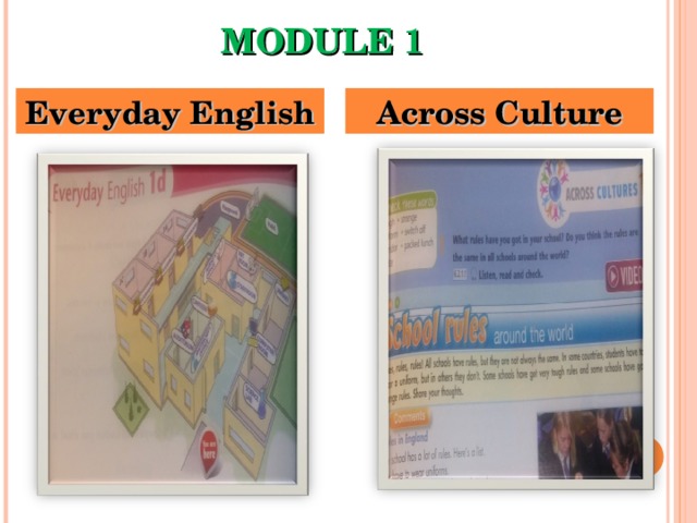 MODULE 1 Everyday English Across Culture 