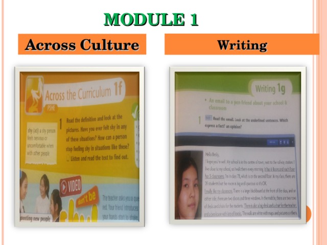 MODULE 1 Across Culture Writing 