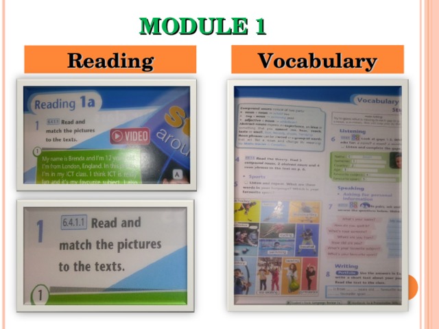 MODULE 1 Reading Vocabulary 