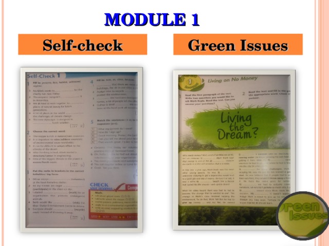 MODULE 1 Self-check Green Issues 