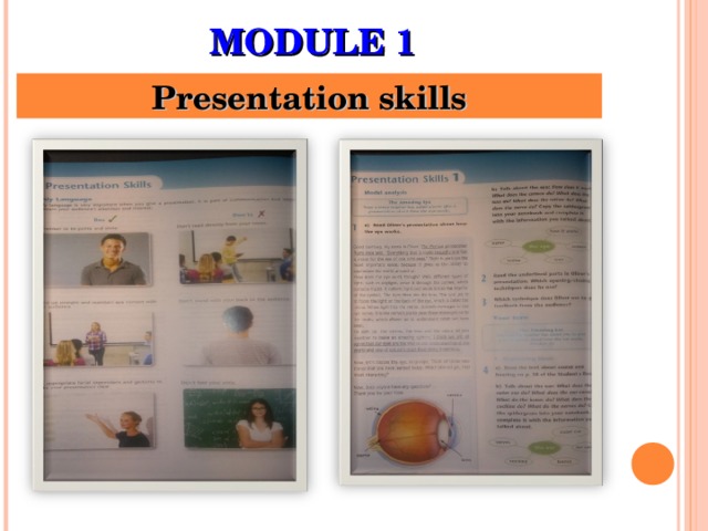 MODULE 1 Presentation skills 