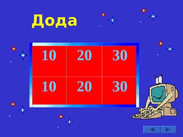 Дода 1 0 2 0 1 0 2 0 3 0 3 0 