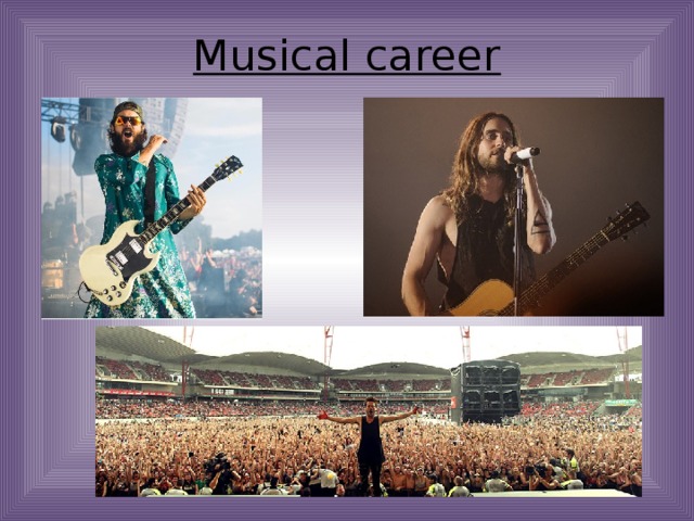 Musical career 