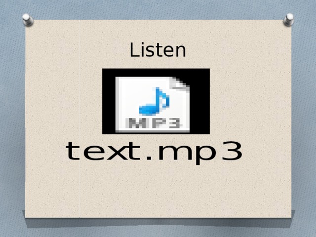 Listen 
