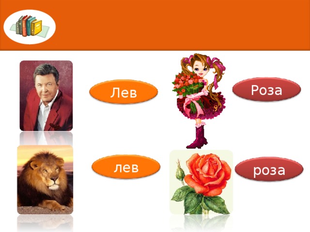 Роза Лев лев роза 