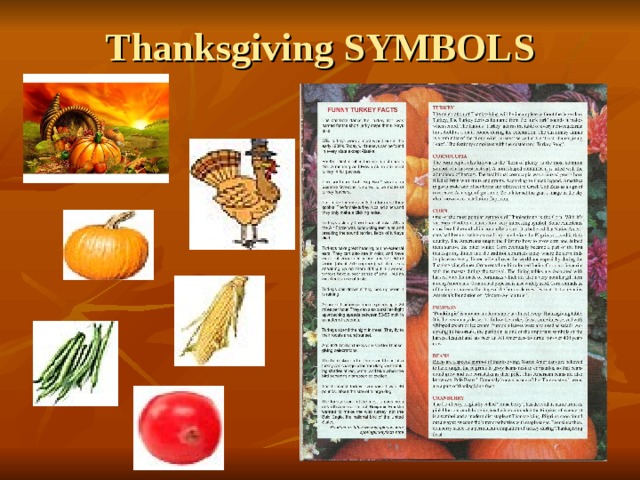 Thanksgiving SYMBOLS 