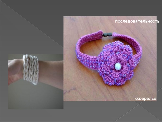 последовательность ожерелье 