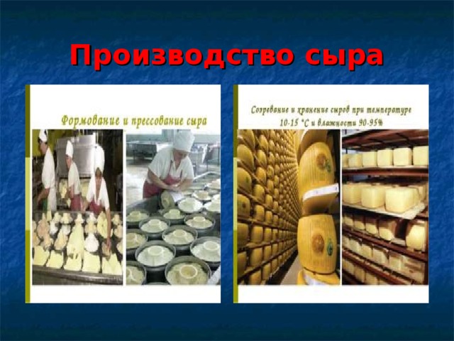 Производство сыра 