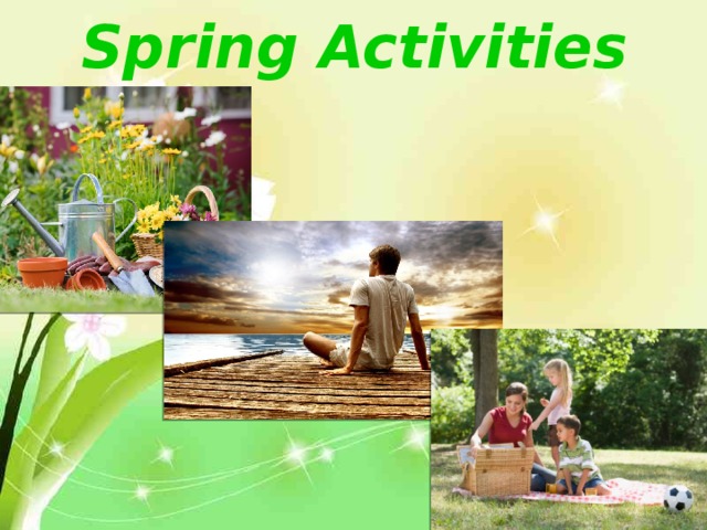 Spring Activities 