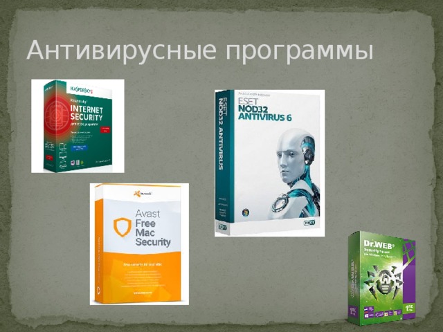 Антивирусные программы 