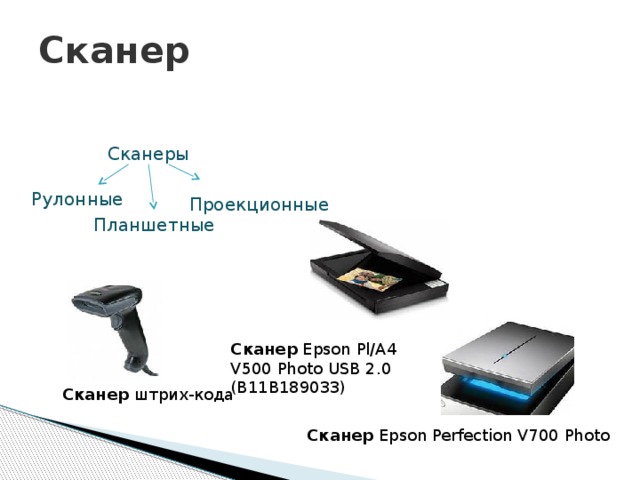 Сканер Сканеры Рулонные Проекционные Планшетные Сканер  Epson Pl/A4 V500 Photo USB 2.0 (B11B189033) Сканер  штрих-кода Сканер  Epson Perfection V700 Photo 