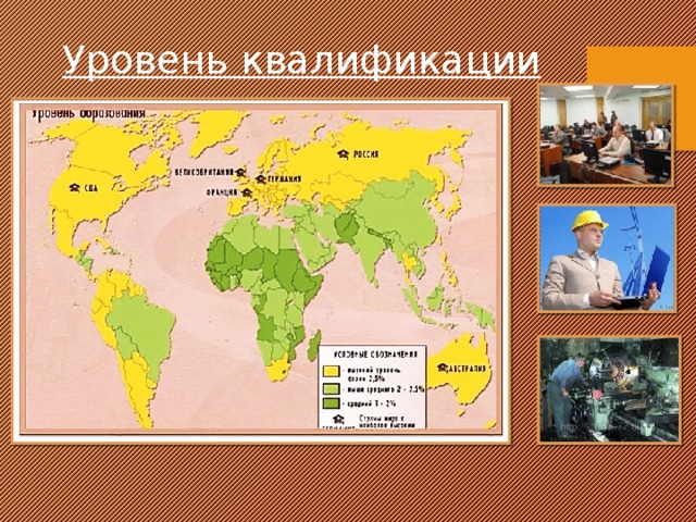 Уровень квалификации 