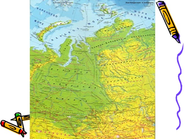 Западно-Сибирская равнина на карте. Абсолютная высота Западно сибирской равнины. Площадь Сибири в кв.км. Западно сибирская равнина география 5 класс