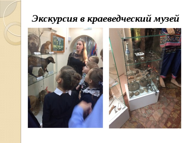 Экскурсия в краеведческий музей 