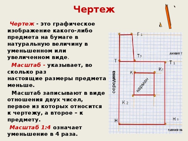 На плане все уменьшено в 800