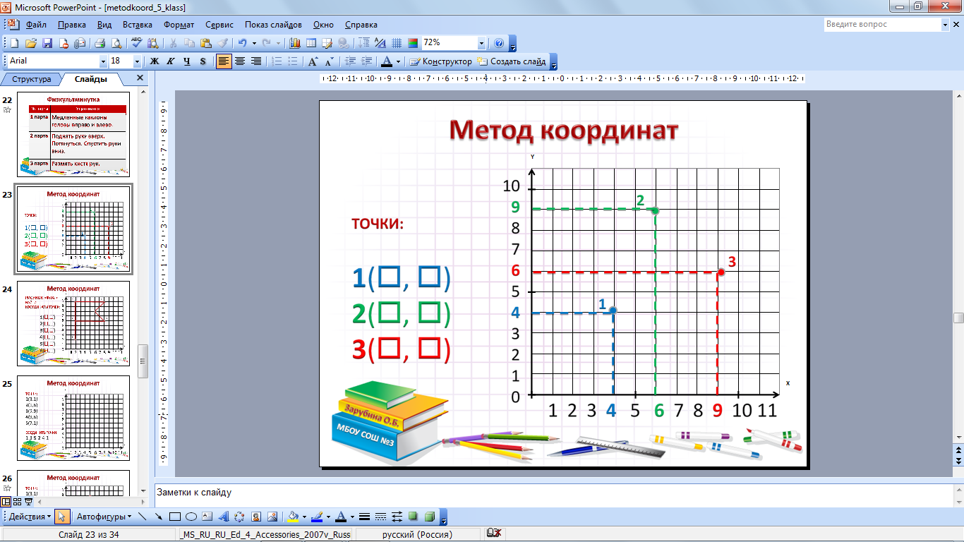 Метод координат