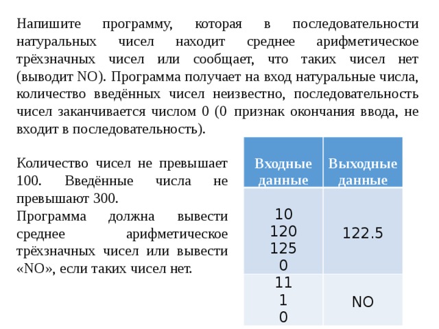 Дана последовательность вещественных чисел из нее необходимо выбрать несколько подряд идущих эксель