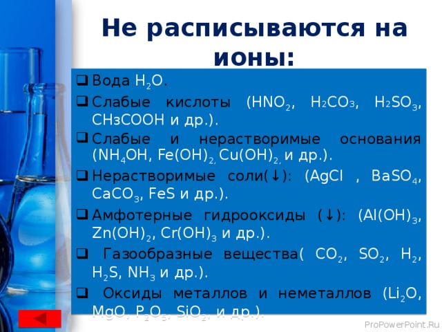 Технологическая карта урока по химии реакции ионного обмена