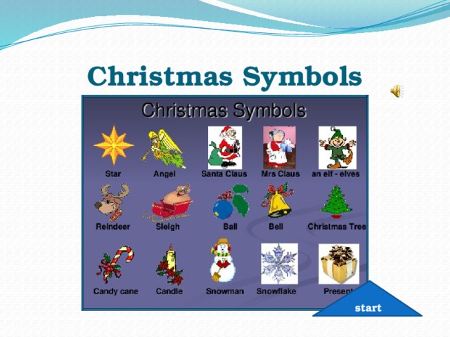 Christmas Symbols start 