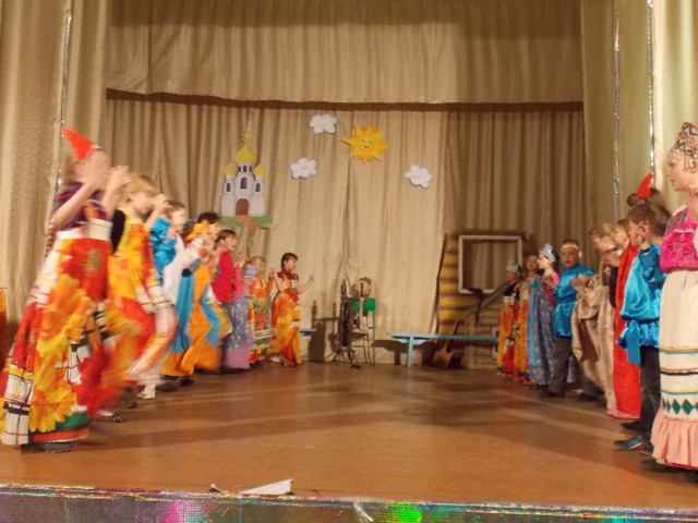 Весенняя игра «А мы просо сеяли» 1/13/18   