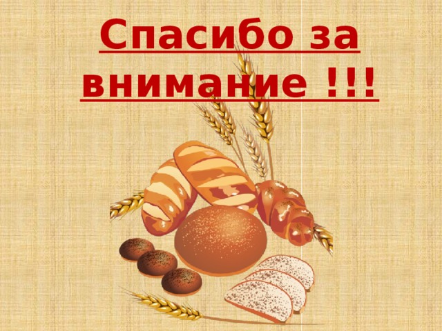 Спасибо за внимание !!!  