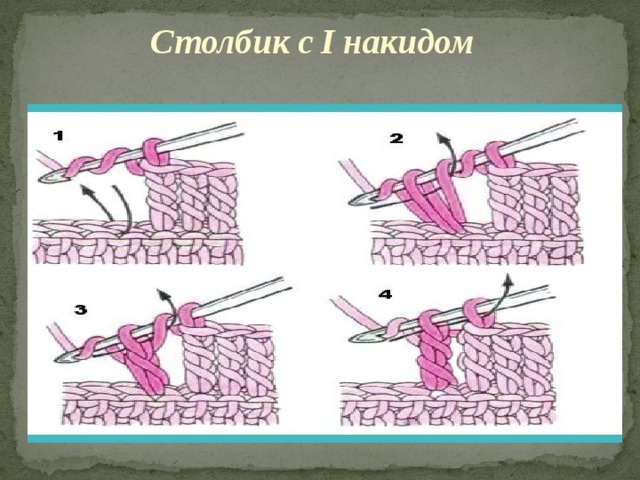 Столбик с I накидом   