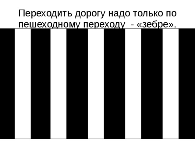 Зебра переход картинка