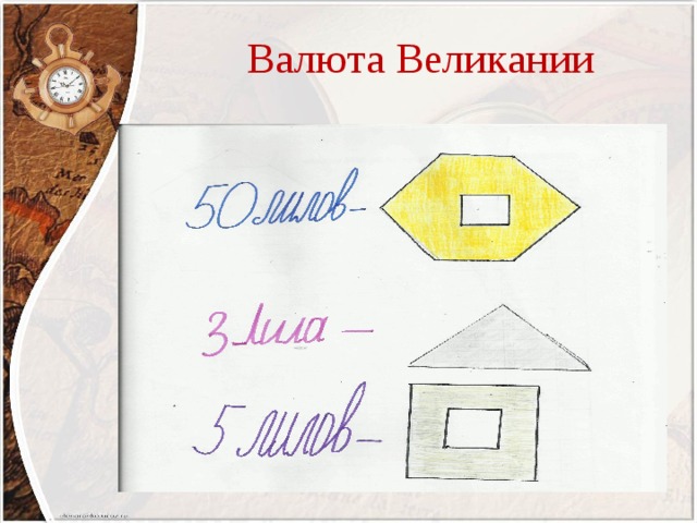 Валюта Великании 