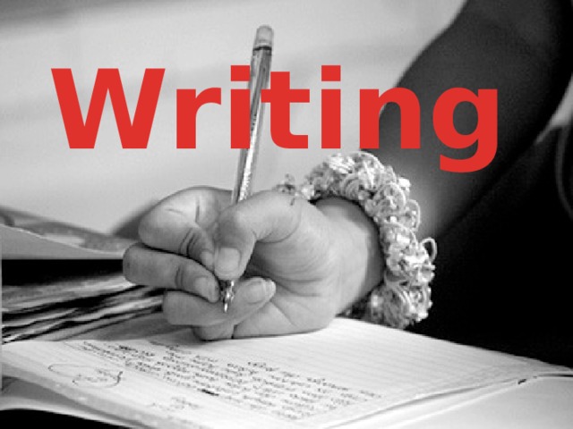 Writing 