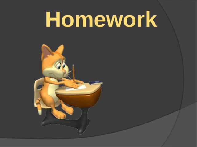 Homework