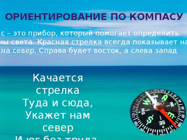 Покажет компас восток. Ориентирование по компасу. Стороны света по компасу. Восток по компасу. Как определить стороны света по компасу.