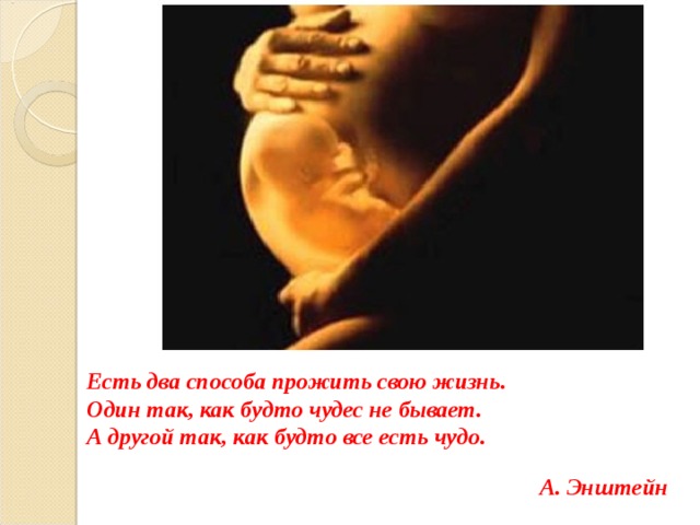 Есть два способа прожить свою жизнь. Один так, как будто чудес не бывает. А другой так, как будто все есть чудо. А. Энштейн 