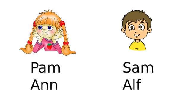 Pam Sam Ann Alf 