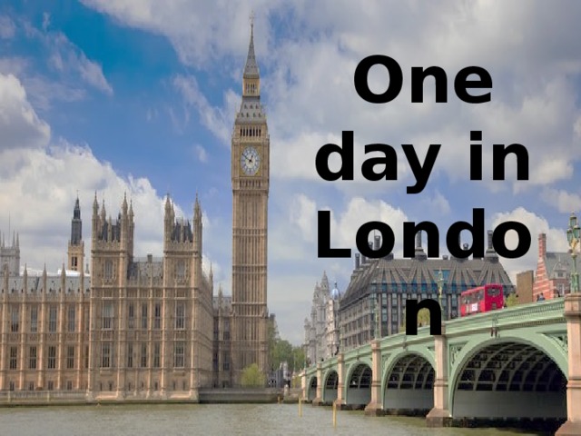 One day in London 