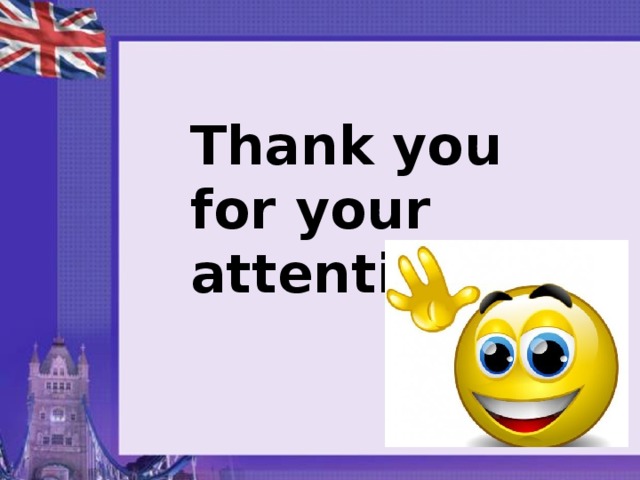 Thank you for your attention 