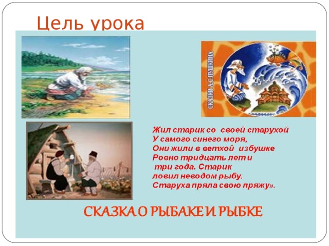 Цель урока 