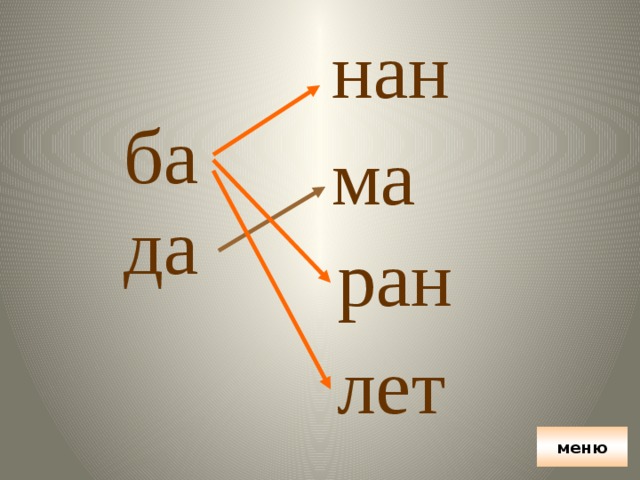 нан ба ма да ран лет меню 