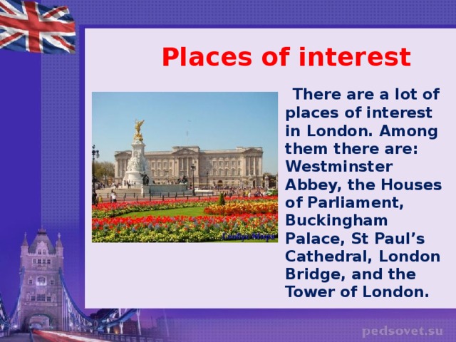 A place in britain презентация 5 класс