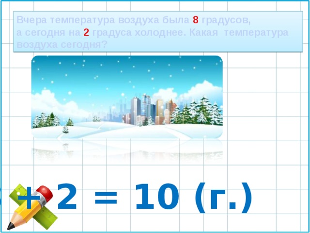 8 градусов