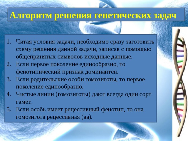 Тест по решению задач генетики. Алгоритм решения генетических задач. алгоритм решения задач на генетику. алгоритм решения генетических задач по биологии. медицинская генетика задачи.