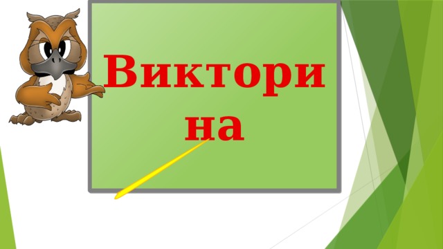  Викторина  