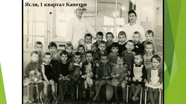 Ясли, 1 квартал Капотни Строительство 3 квартала, 1983 год. 