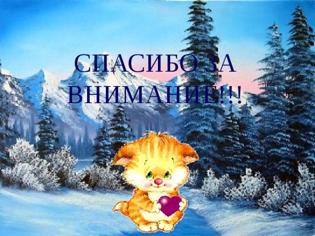 СПАСИБО ЗА ВНИМАНИЕ!!! 