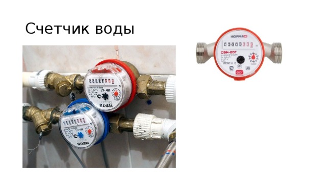 Счетчик воды 