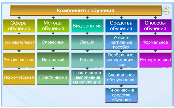 Схема обучения в сестринском деле